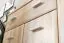 Garderobe mit Spiegel Bratteli 03, Farbe: Eiche Sonoma - Abmessungen: 203 x 120 x 32 cm (H x B x T), mit fünf Fächern