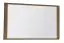 Spiegel Fazenda 17, Farbe: Dunkelbraun, Eiche – 67 x 115 x 5 cm (H x B x T)