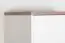 Jugendzimmer - Drehtürenschrank / Kleiderschrank Hermann 02, Farbe: Weiß gebleicht / Nussfarben, teilmassiv - 181 x 80 x 51 cm (H x B x T)