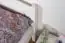 Kinderbett / Jugendbett Kiefer massiv Vollholz weiß lackiert 86, inkl. Lattenrost - Liegefläche 80 x 200 cm