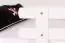 Funktions-Stockbett 90 x 200 cm mit 2 Schubladen als Stauraum | Massivholz: Buche | Weiß Lackiert | umbaubar in zwei Einzelbetten | Premium-Qualität | inkl. Rollroste Abbildung