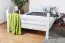 Kinderstockbett 160 x 190 cm | Massivholz: Buche | Weiß Lackiert | umbaubar in 2 Einzelbetten | Premium-Qualität | inkl. Rollroste Abbildung