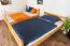 Kinderstockbett 120 x 200 cm | Massivholz: Buche | Natur Lackiert | umbaubar in 2 Einzelbetten | Premium-Qualität | inkl. Rollroste Abbildung