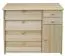 Massiver Schuhschrank Kiefernholz