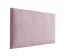 Polsterpaneele, 10er Set, Farbe: Rosa, Bezug: Velour, Maße: 70 x 30 cm