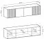 Aufsatz für Kleiderschrank Leeds 11 & 12, Farbe: Eiche Artisan - Abmessungen: 50 x 205 x 51 cm (H x B x T)
