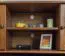 TV-Unterschrank Kiefer Vollholz massiv Eichefarben 004 - Abmessung 55 x 136 x 47 cm (H x B x T)
