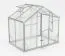 Gewächshaus Chicoree L3, HKP 6 mm, Grundfläche: 3,10 m² - Abmessungen: 150 x 220 cm (L x B)
