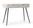 Wohnzimmer - Set A Makreb, 3-teilig, elegant abgerundete Kanten, moderner gerillter Korpus, Beine aus Metall in Schwarz, Soft Close, ABS