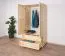 Massivholz Schrank 60 tief