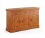 Kommode Jabron 01, Kiefer massiv Vollholz, Farbe: Kiefer - 88 x 140 x 43 cm (H x B x T)