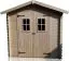 Gartenhaus 2,78 x 2,26 Meter (inkl. Dach) | Naturbelassen | Satteldach Abbildung