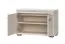 Sitzbank mit Stauraum Neiafu 111, Farbe: Kaschmir, Soft-Close-System, Maße: 53 x 76 x 36 cm, für die Garderobe, gepolstertes Sitzkissen