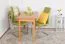 Tisch Kiefer massiv Vollholz Erlefarben Junco 227D (eckig) - 120 x 60 cm (B x T)