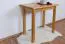 Tisch Kiefer massiv Vollholz Erlefarben Junco 226A (eckig) - 50 x 80 cm (B x T)