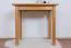 Tisch Kiefer massiv Vollholz Erlefarben Junco 226A (eckig) - 50 x 80 cm (B x T)