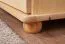 Kleiderschrank Kiefer Vollholz massiv natur Junco 08B - Abmessung 195 x 102 x 59 cm (H x B x T)