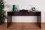 Schreibtisch Tabubil 27, Farbe: Wenge - Abmessungen: 77 x 140 x 60 cm (H x B x T)