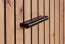 Moderne Garderobe Ringerike 04, Farbe: Anthrazit / Eiche Artisan - Abmessungen: 203 x 120 x 32 cm (H x B x T), mit Sitzkissen