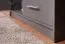 Schmaler Kleiderschrank Hannut 39, Farbe: Anthrazit - Abmessungen: 190 x 100 x 56 cm (H x B x T)