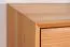 Sitzbank mit Stauraum / Schuhschrank Kumeu 56 Kernbuche massiv geölt - Abmessungen: 70 x 97 x 36 cm (H x B x T)