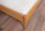 Doppelbett Wellsford 03 Kernbuche massiv geölt - Liegefläche: 180 x 200 cm (B x L)