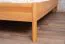 Doppelbett Wellsford 03 Kernbuche massiv geölt - Liegefläche: 180 x 200 cm (B x L)
