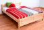 Kinderbett 140 x 200 cm | Massivholz: Buche | Natur Lackiert Abbildung