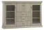 Vitrine Wewak 04, Farbe: Sonoma Eiche - Abmessungen: 117 x 160 x 42 cm (H x B x T)