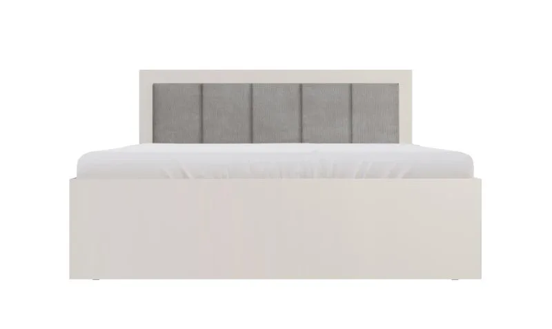 Doppelbett mit Stauraum Hannut 16, Farbe: Kaschmir, Gästebett, Liegefläche: 160 x 200 cm, für Schlafzimmer
