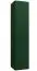 Badezimmer - Hochschrank Ongole 25, Farbe: Dunkelgrün – Abmessungen: 160 x 35 x 35 cm (H x B x T)