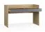 Schreibtisch | 2 geräumige Schubladen | schlichtes Design | Farbe: Eiche / Graphit | Soft-Close-Funktion | Maße: 137 x 60 x 86,5 cm | geräumige Tischplatte