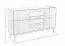 Sideboard / Kommode Engordany 03 | Buche Vollholz massiv | Farbe: Buche | lackiert | zwei Türen | Soft-Close-Funktion | drei Schubladen|vier Fächer