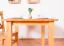 Tisch Kiefer massiv Vollholz Erlefarben Junco 239B - 90 x 90 cm (B x T)