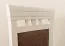 Stuhl Buche massiv Vollholz weiß lackiert Junco 249 - Abmessung 98 x 48 x 50 cm