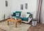 Couchtisch Wooden Nature 419 Eiche massiv - 45 x 80 x 80 cm (H x B x T)