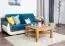 Couchtisch Wooden Nature 122 Eiche massiv - 80 x 80 x 45 cm (B x T x H)
