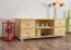 TV-Unterschrank Kiefer Vollholz massiv natur 002 - Abmessung 55 x 136 x 47 cm (H x B x T)