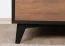 Schrank Altels 21, Farbe: Walnuss - Abmessungen: 200 x 135 x 51 cm (H x B x T)