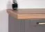 TV-Unterschrank Lotofaga 06, Farbe: Grau / Walnuss - 52 x 151 x 54 cm (H x B x T)
