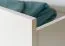 Drehtürenschrank / Kleiderschrank Siumu 36, Farbe: Weiß / Weiß Hochglanz - 224 x 272 x 56 cm (H x B x T)