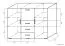 Kommode Ciomas 04, Farbe: Sonoma Eiche / Grau - Abmessungen: 104 x 135 x 40 cm (H x B x T)