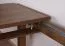 Esstisch ausziehbar Selun 14, Farbe: Eiche Dunkelbraun - 160 - 203 x 90 cm (B x T)