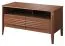 Kleiner TV-Unterschrank Gorica 12, in Eiche Rustikal, 56 x 111 x 50 cm, Soft Close System, teilmassiv, mit 2 Schubladen