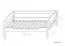 Kinderbett 90 x 190 cm | Massivholz: Buche | Natur Lackiert Abbildung