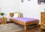 Eiche-Bett massiv | 100 x 200 cm | Eiche | Geölt Abbildung