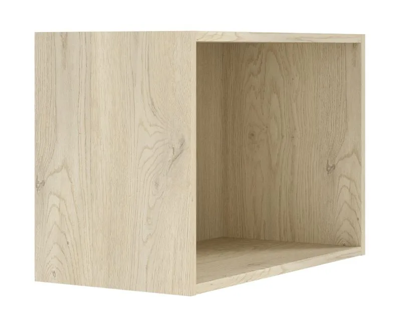 Aufsatz für Regal Edegem 06 | Farbe: Eiche Cremona | ABS-Kanten | 59 x 30 x 40 cm | 1 Fach