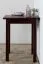 Tisch Kiefer massiv Vollholz Walnussfarben Junco 233A (eckig) - 60 x 60 cm (B x T)