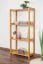 Regal Kiefer massiv Vollholz Erlefarben Junco 56C - 125 x 60 x 30 cm (H x B x T)