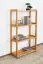 Regal Kiefer massiv Vollholz Erlefarben Junco 56B - 125 x 70 x 30 cm (H x B x T)